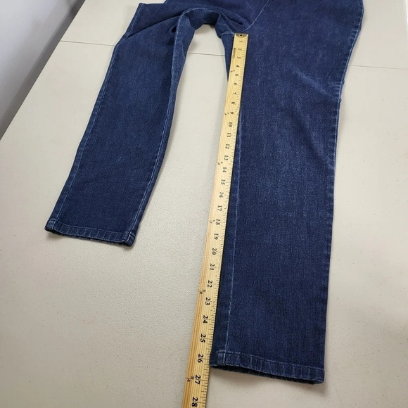 Soft Surroundings Women's Dark Wash Pull On Metro Leggings Sz Small Petite - Picture 13 of 14